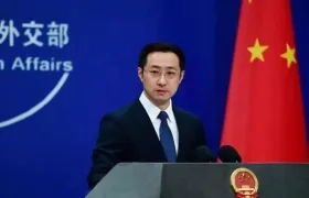 Lin Jian, portavoz de la cancillería china.