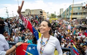 La líder opositora venezolana María Corina Machado.