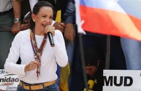 La líder opositora venezolana María Corina Machado.