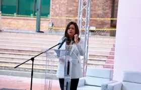 María Fernanda Rojas, ministra de Transporte.