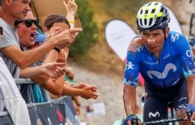 Nairo Quintana, ciclista colombiano.