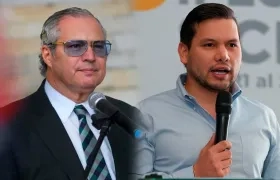 Excongresistas Iván Name y Andrés Calle. 