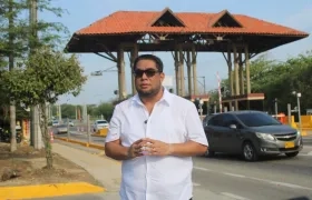 Plinio Cedeño, alcalde de Puerto Colombia.