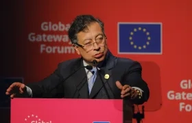 El Presidente de Colombia, Gustavo Petro.