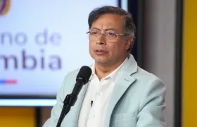 El Presidente Gustavo Petro.