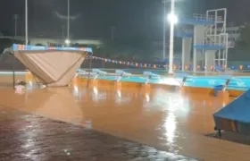 La Piscina Olímpica de Santa Marta.