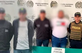 Dos de los procesados enviados a prisión. 