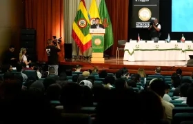 El procurador Gregorio Eljach en el XI Congreso Internacional Construcción de Ciudades de Paz.
