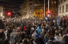 Protestas en Suiza e Italia por interceptación de la Global Sumud Flotilla