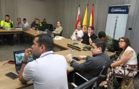 Comité de Seguimiento Interinstitucional en la Alcaldía Distrital. 