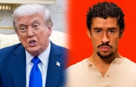Donald Trump y Bad Bunny.