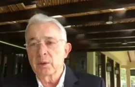 El expresidente Álvaro Uribe Vélez.