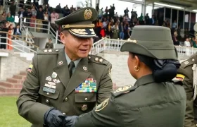 Director de la Policía Nacional, brigadier general William Rincón Zambrano.