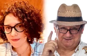 Juliana Enciso y Miguel Iriarte.