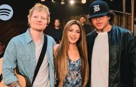 Ed Sheeran, Shakira y Beéle. 