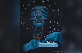 Obra 'La copa rota'. 