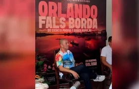 En Mompox, el Secretario de Cultura asistió al 'Encuentro Latinoamericano Orlando Fals Borda'.