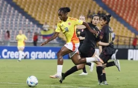 Linda Caicedo, delantera de la Selección Colombia.