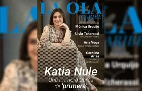 Katia Nule, primera dama del Distrito de Barranquilla.