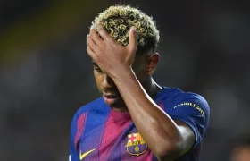 Lamine Yamal, delantero del Barcelona.