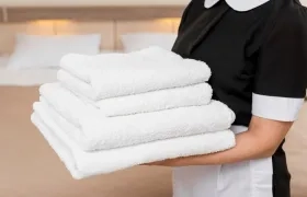 Lavandería de hotel.