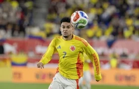 Luis Díaz tuvo la opción de gol más clara del partido para Colombia.