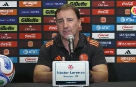 Néstor Lorenzo, entrenador de la Selección Colombia de Mayores.