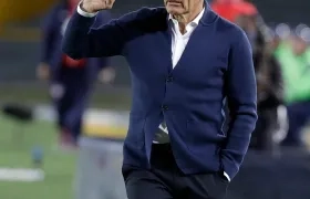 Miguel Ángel Russo en su época como técnico de Millonarios.