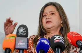 María Fernanda Rojas, ministra de Transporte.