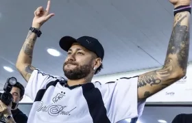 Neymar regresó en enero pasado al Santos.