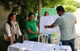 Jornada de socialización de las obras en Villa Campestre.