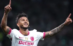 Luis Suárez acumula siete goles y dos asistencias en 12 partidos con el Sporting. 