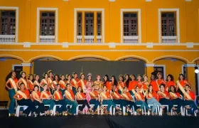 Candidatas al Reinado Popular. 