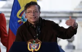 El Presidente Gustavo Petro.