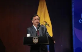 El Presidente Gustavo Petro.