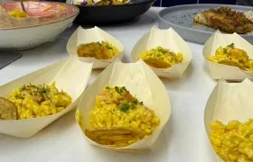 Platos del chef Oliver Castro.