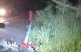 Lugar del accidente.