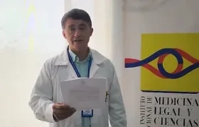 Ariel Cortés, director de Medicina Legal.