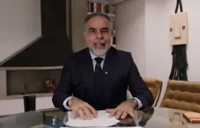 Armando Benedetti, ministro del Interior. 