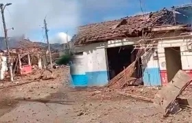 Ataque con explosivo a puesto de Policía en Mondomo.