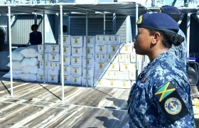Ayuda humanitaria en Jamaica.