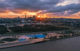Panorámica de Barranquilla. 