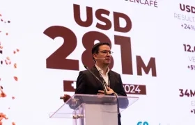 Gerente de la Federación Nacional de Cafeteros (FNC), Germán Alberto Bahamón.
