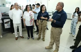 Instalación de tecnología biométrica.