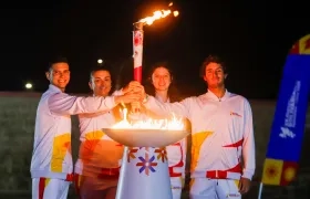 Inauguración de los XX Juegos Bolivarianos, en Lima.