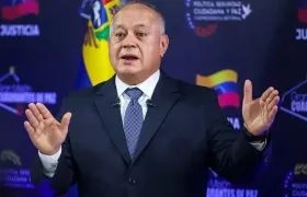 El secretario general del Partido Socialista Unido de Venezuela (PSUV), Diosdado Cabello.