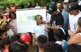 El Alcalde de Barranquilla, Alex Char.