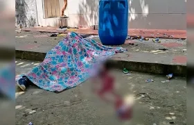 La víctima mortal del ataque sicarial.