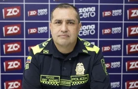 Coronel Eddy Sánchez, nuevo comandante de la Policía de Atlántico. 