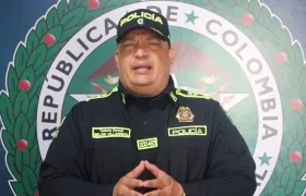 Teniente Coronel Belkin Villareal, Subcomandante (E) de la Policía Metropolitana de Barranquilla.